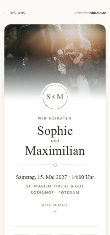 Aktuelle mobile Vorschau: Elegant Klassik