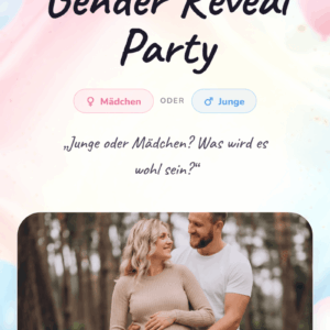 Gender Reveal - Der Klassiker